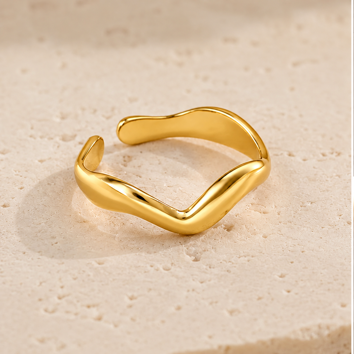Cresta Wave Open Ring
