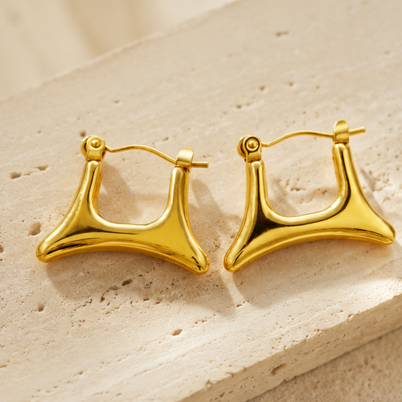 Calice Sculptural Hoops