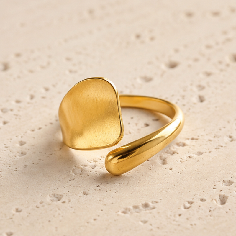 Ciottolo Pebble Open Ring