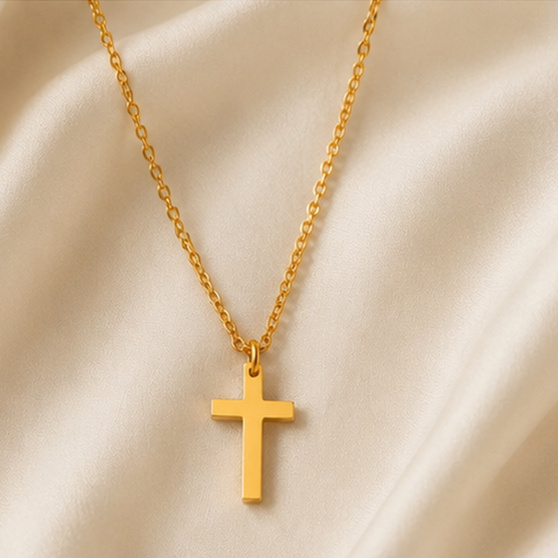 Credo Cross Pendant Necklace