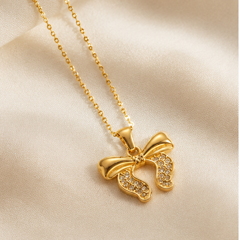 Dolce Bow Necklace