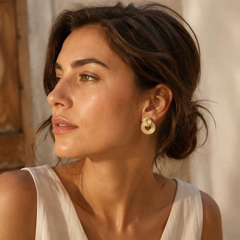 Legame Knot Earrings — Detailansicht