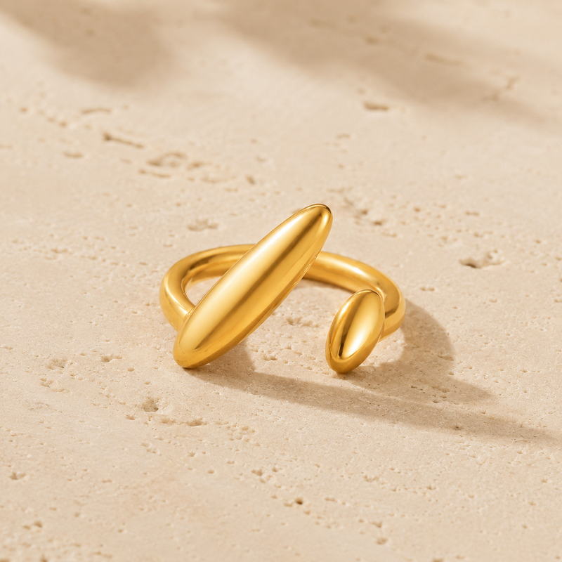 Oliva Oval Bypass Ring