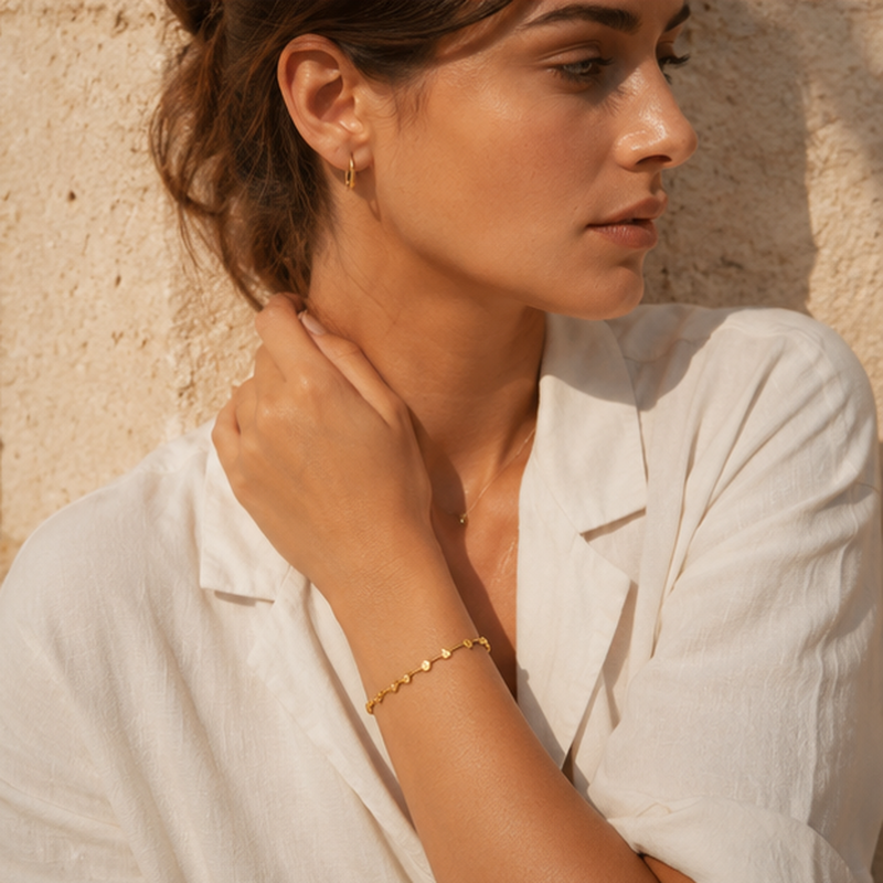 Tesoro Heart Chain Bracelet