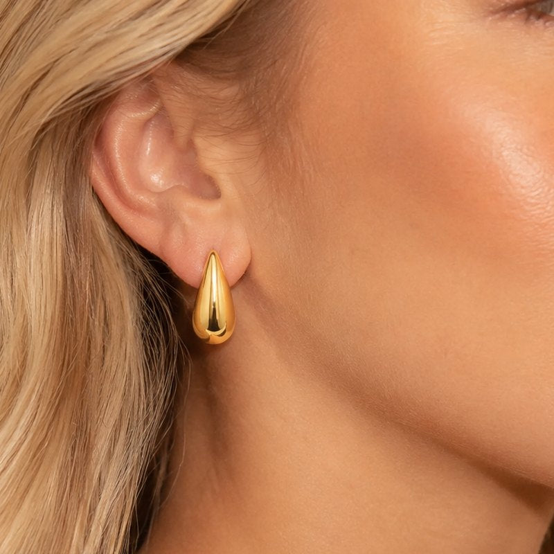 Brina Teardrop Stud Earrings