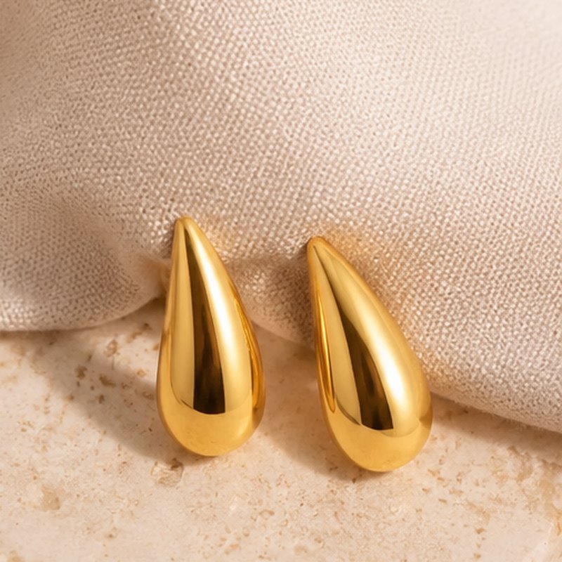 Brina Teardrop Stud Earrings
