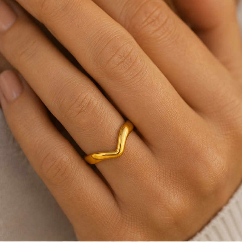 Cresta Wave Open Ring