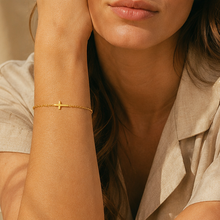 Fede Sideways Cross Bracelet