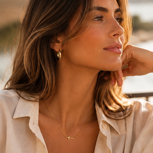 Fede Sideways Cross Necklace