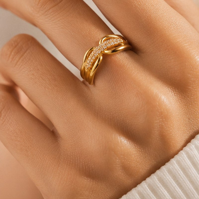 Intreccio Crossover Ring