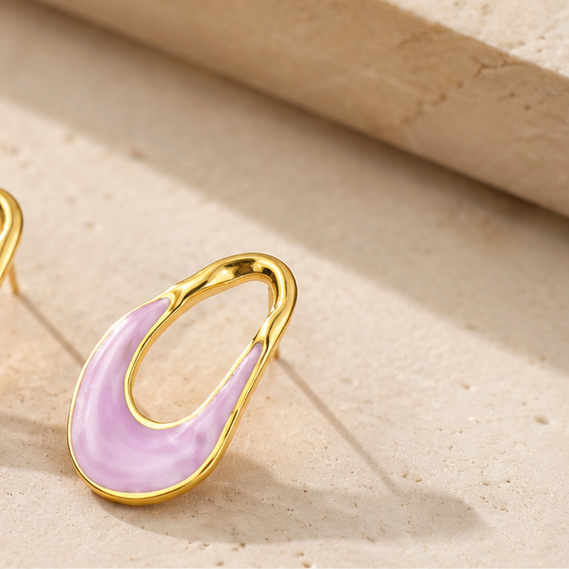 Laguna Resin Drop Earrings