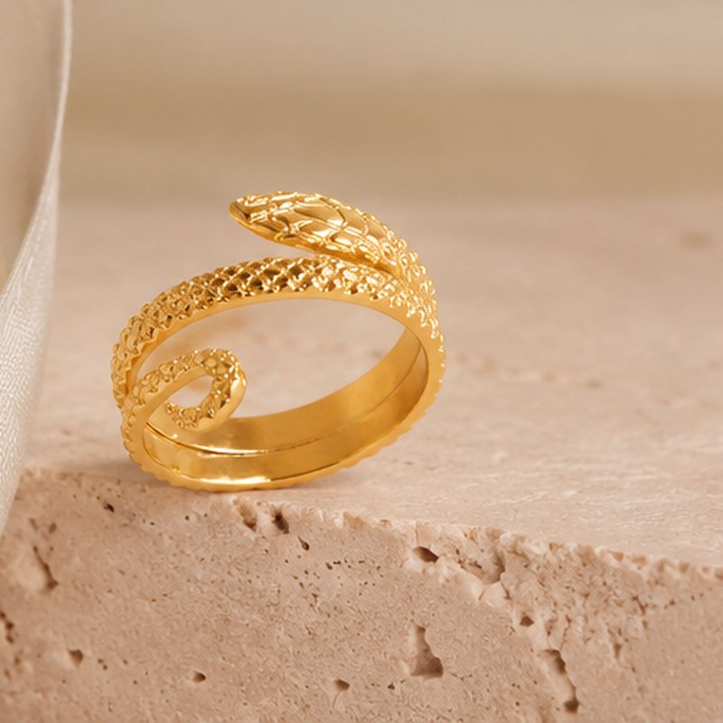 Serpente Snake Wrap Ring