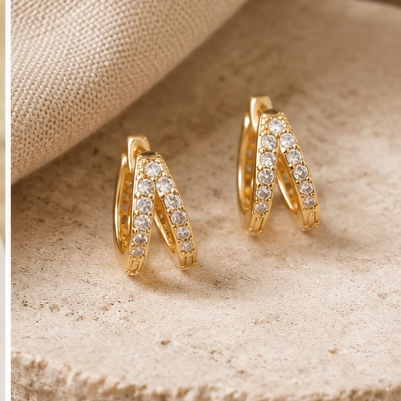 Duetto Split Hoops
