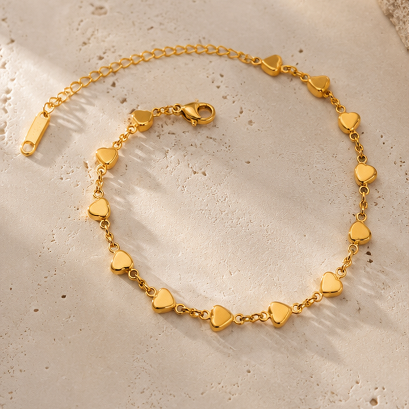 Tesoro Heart Chain Bracelet